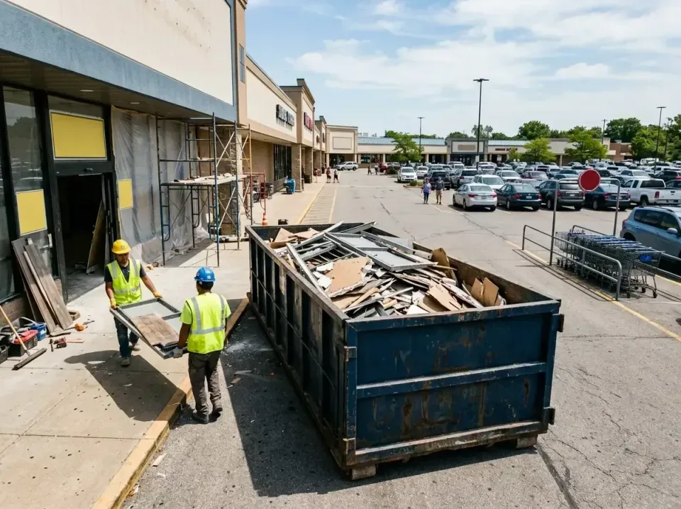 retail-store-renovation-debris-003 — frequently asked questions, Roll-off Dumpster Rentals in McLoud, OK